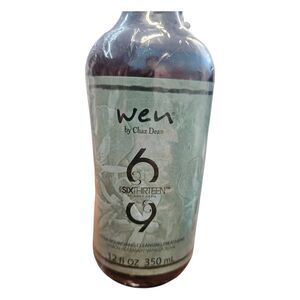 WEN By Chaz Dean Six Thirteen Ultra Nourishing Cleansing Treatment 12 OZ NEW PAC